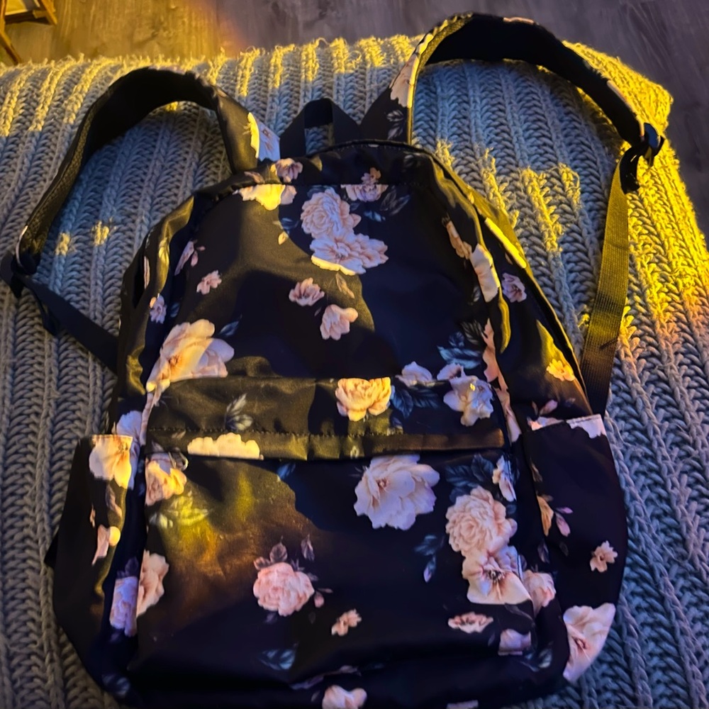 Floral backpack for school, teens backpacks